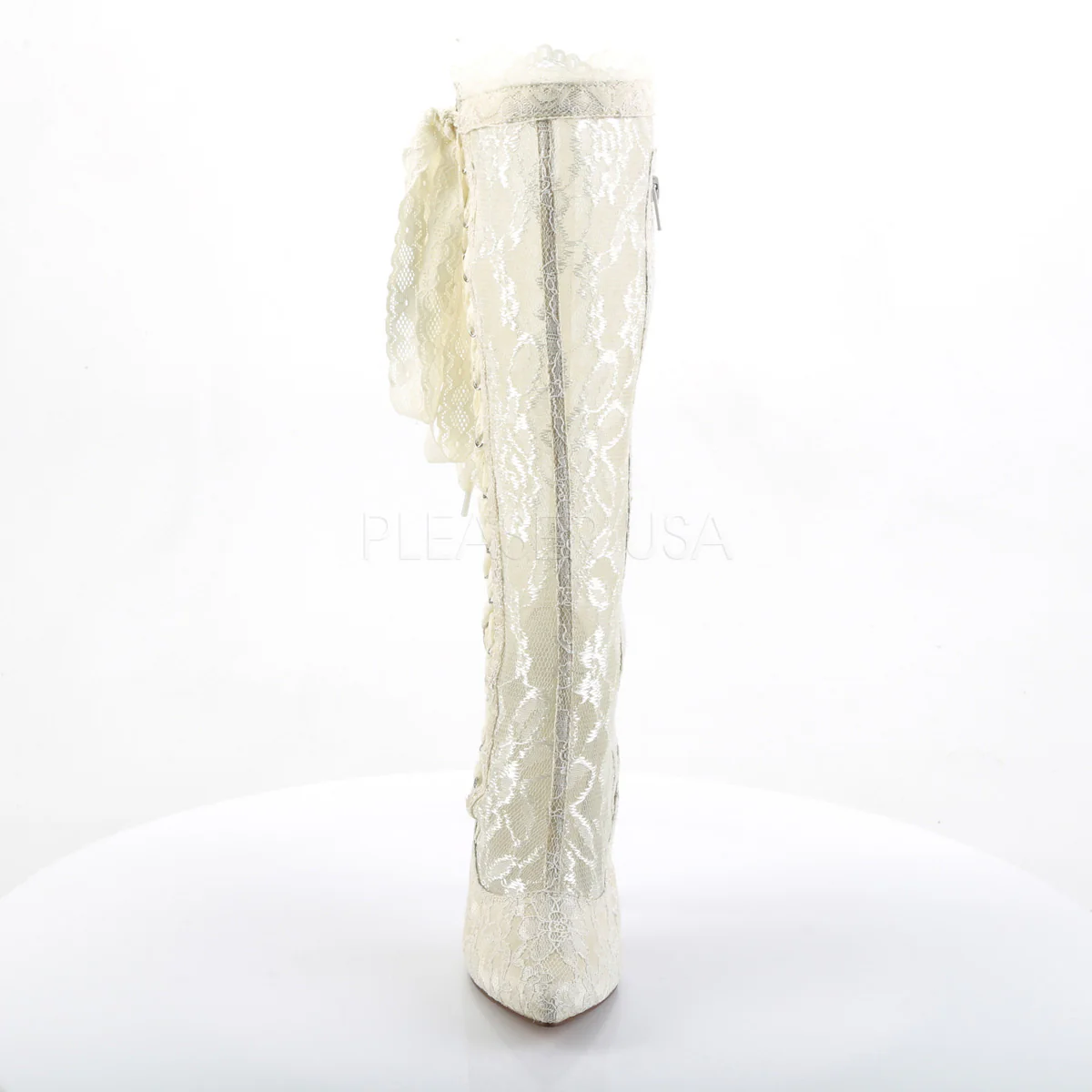 AMUSE-2012  Ivory Satin-Lace - Image 2