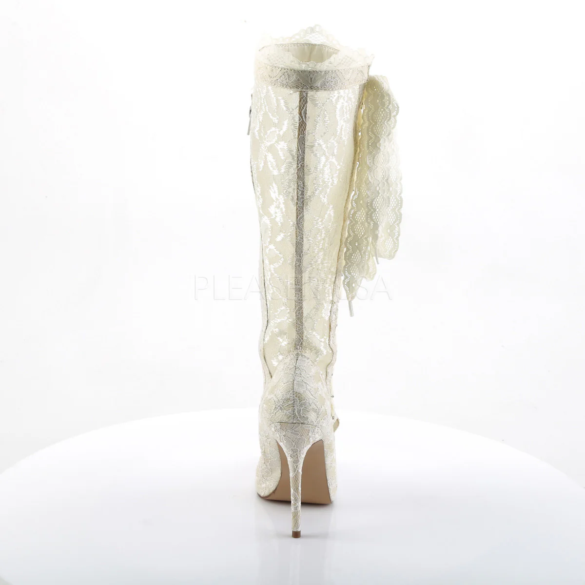 AMUSE-2012  Ivory Satin-Lace - Image 4