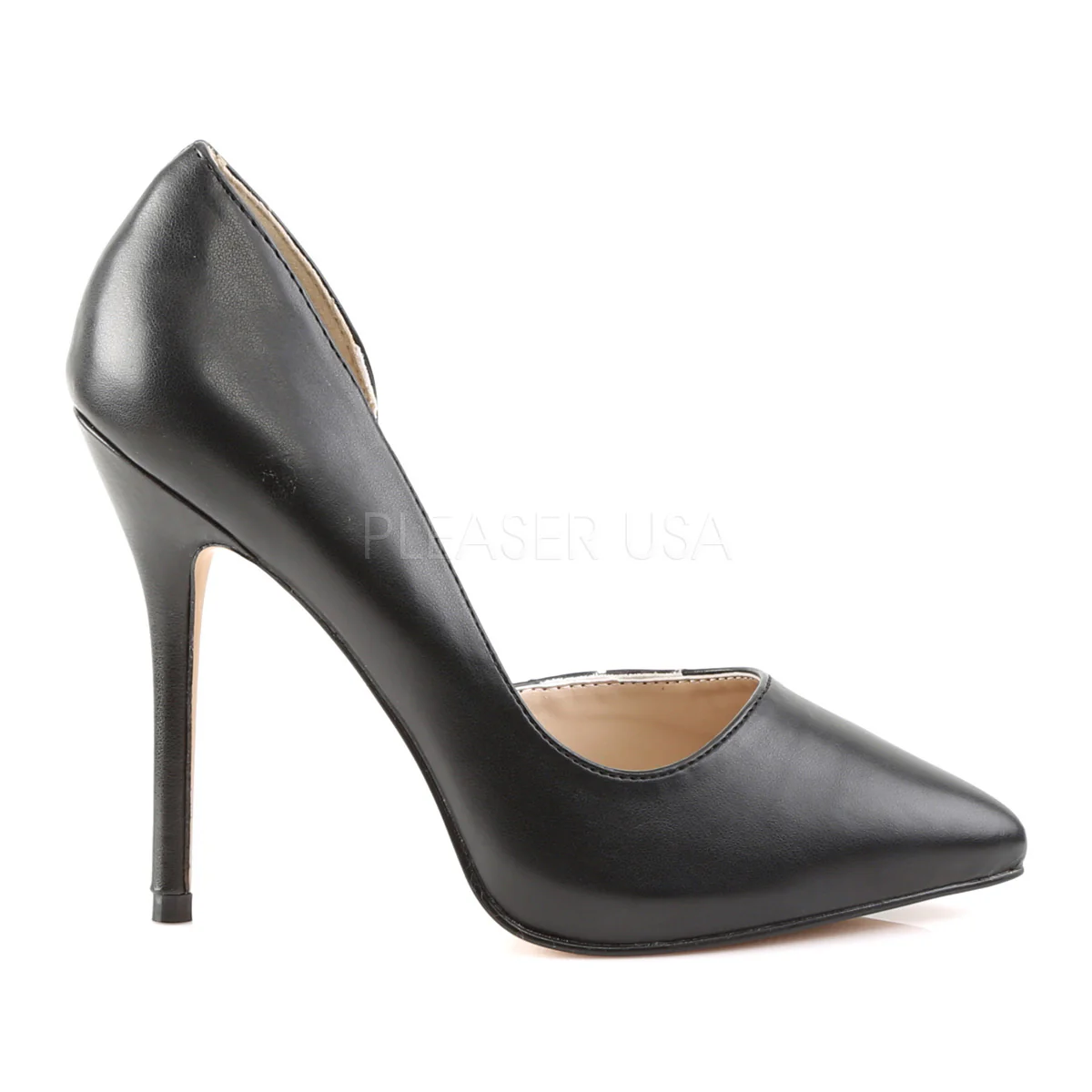 AMUSE-22  Black Faux Leather - Image 5