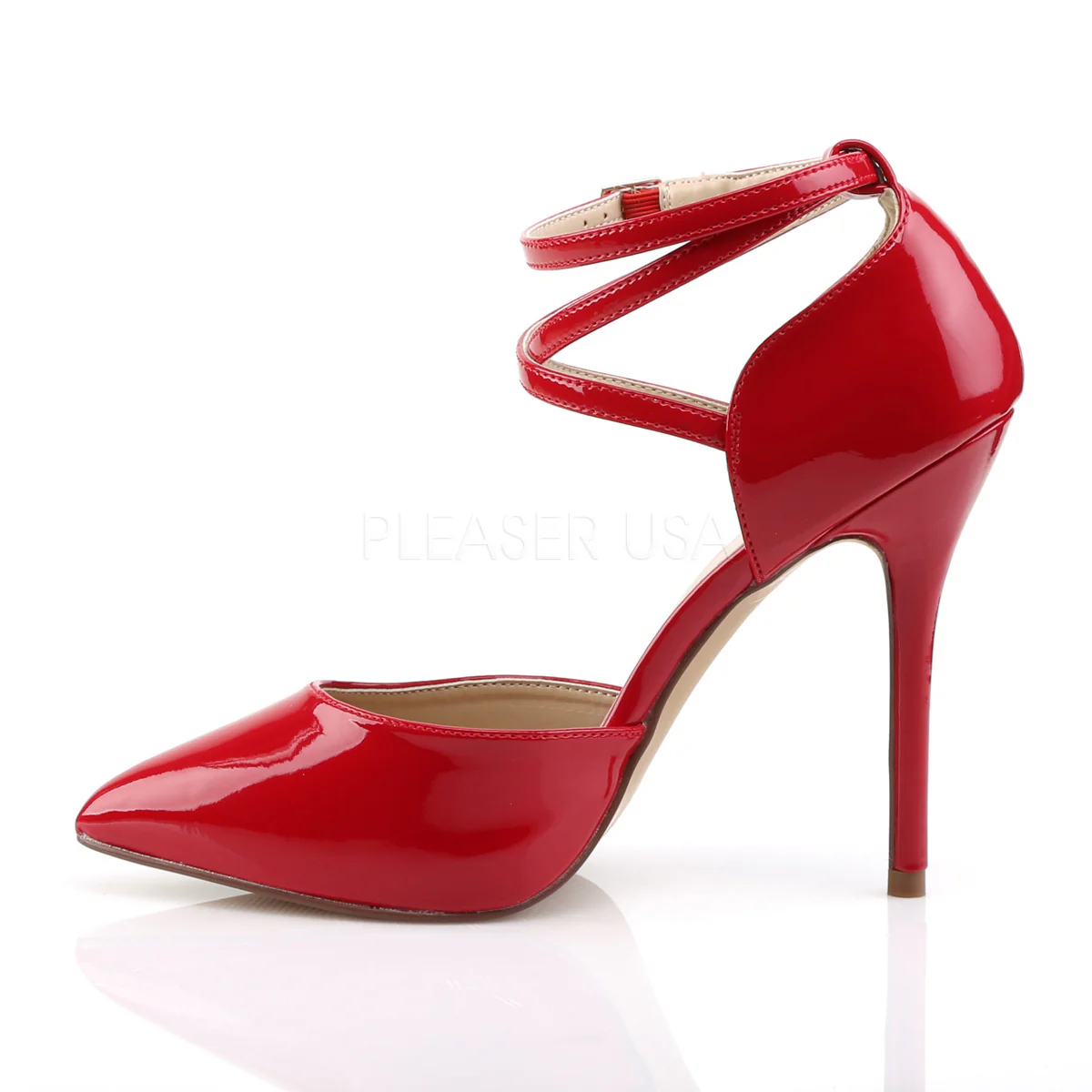 AMUSE-25  Red Patent - Image 3
