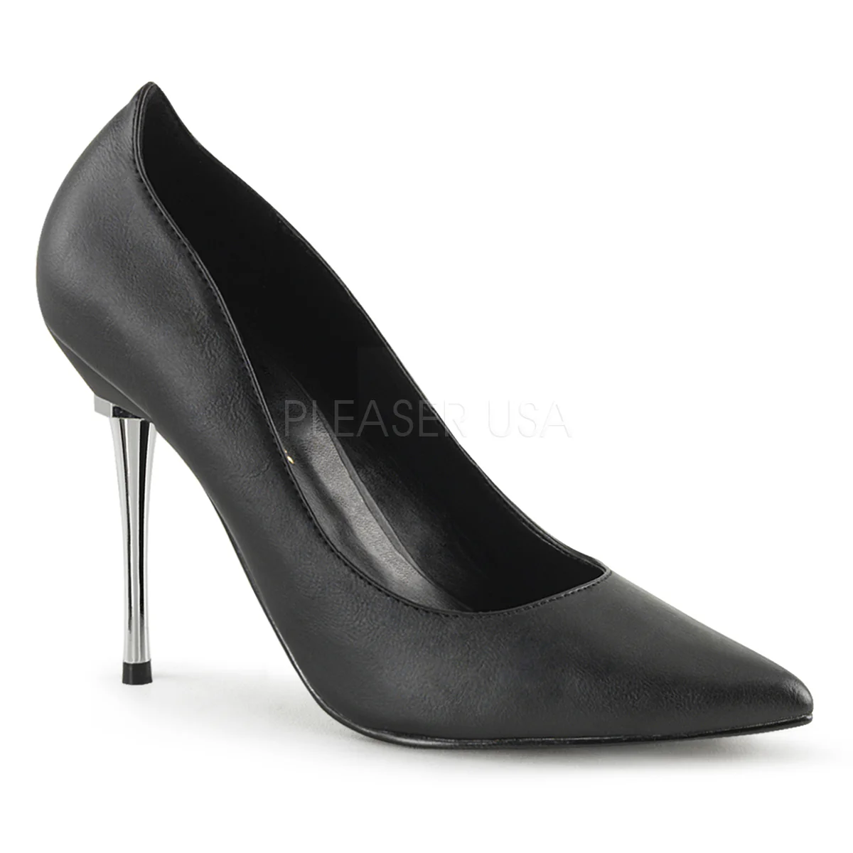 APPEAL-20  Black Faux Leather