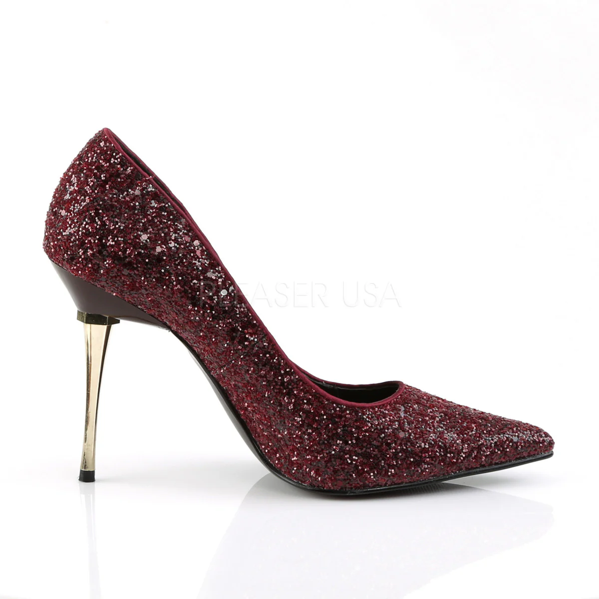 APPEAL-20G Burgundy Glitter Pu - Image 5
