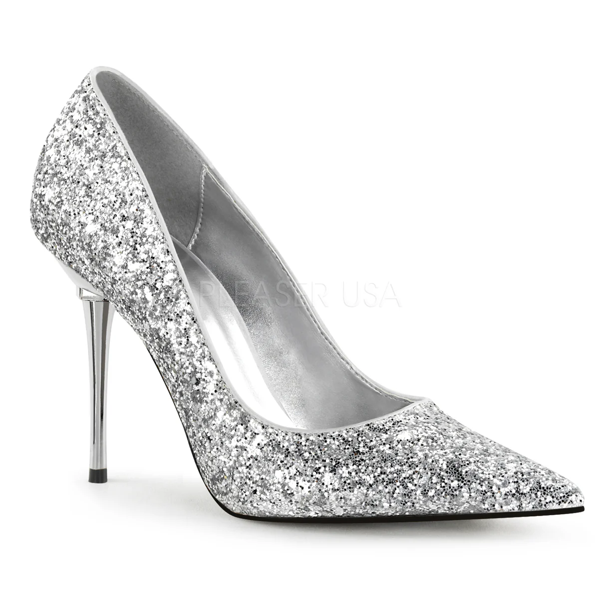 APPEAL-20G Silver Glitter Pu