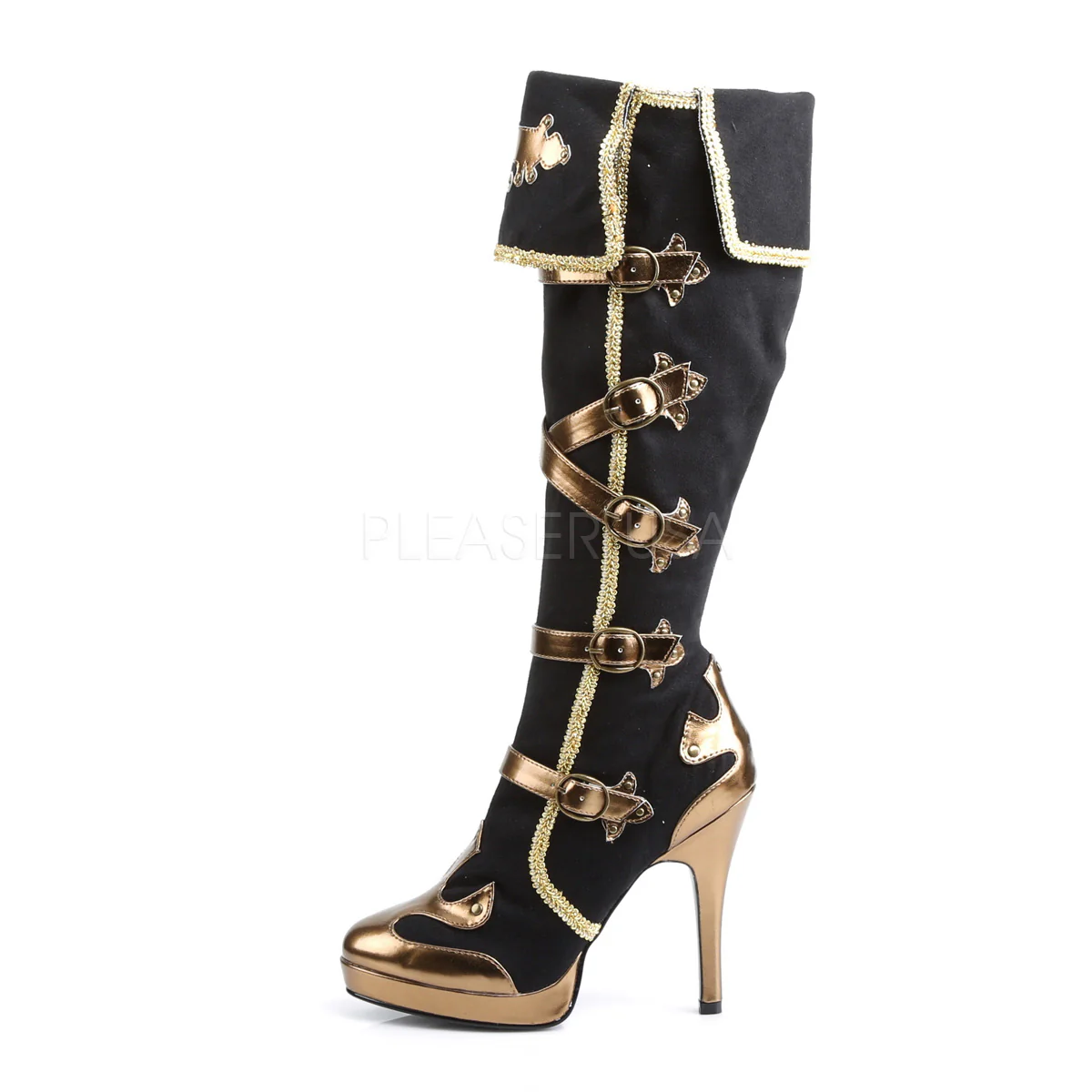 ARENA-2012  Black Microfiber-Gold Pu - Image 3