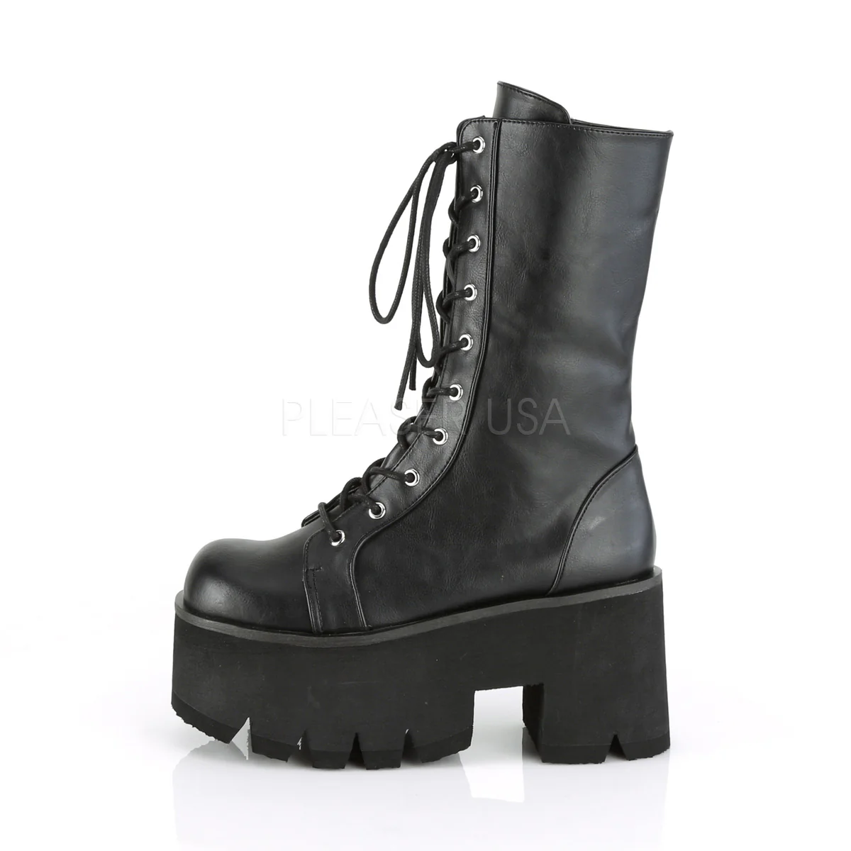 ASHES-105 Black Vegan Leather - Image 2