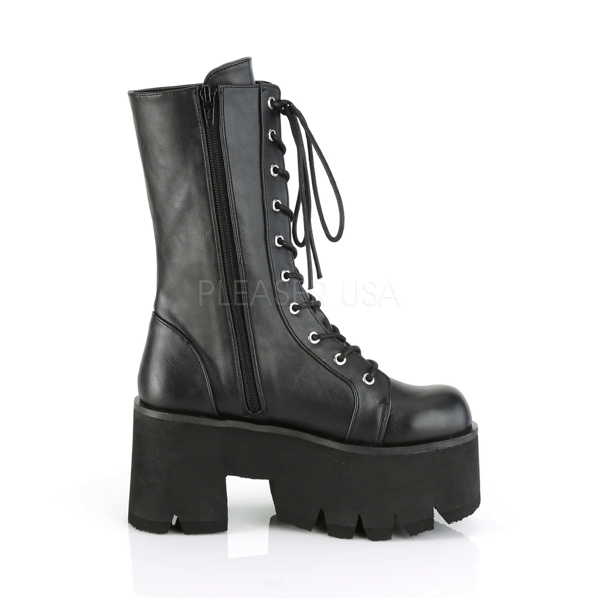 ASHES-105 Black Vegan Leather - Image 4