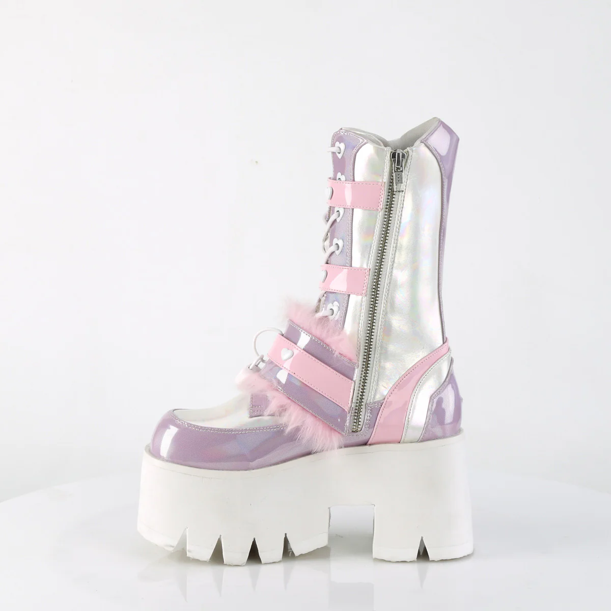 ASHES-120 Baby Pink-Lavender Holographic Patent - Image 3
