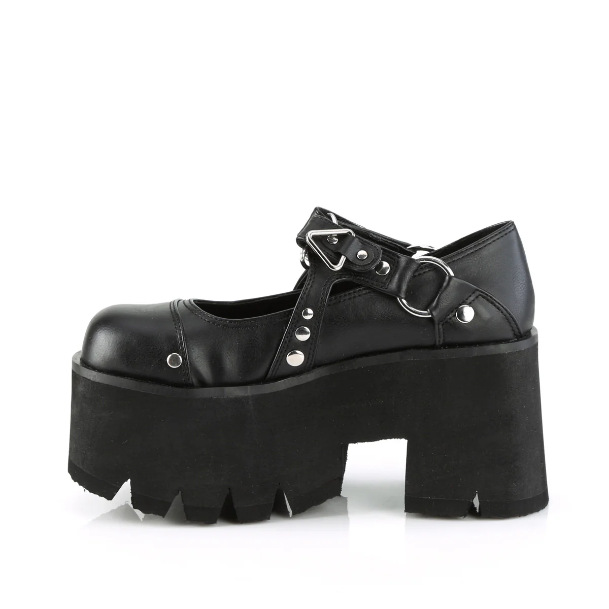ASHES-33  Black Vegan Leather - Image 3