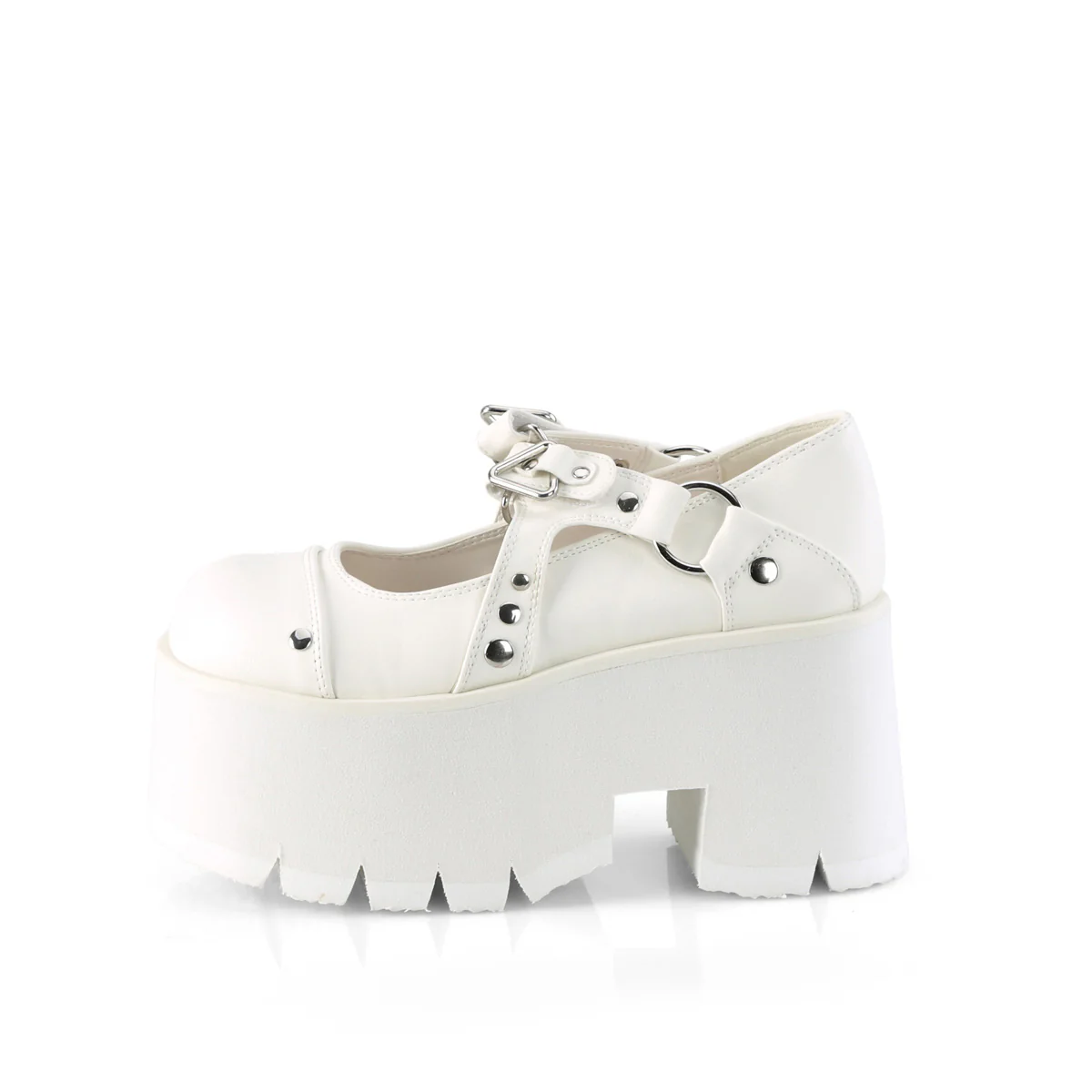 ASHES-33 White Vegan Leather - Image 3