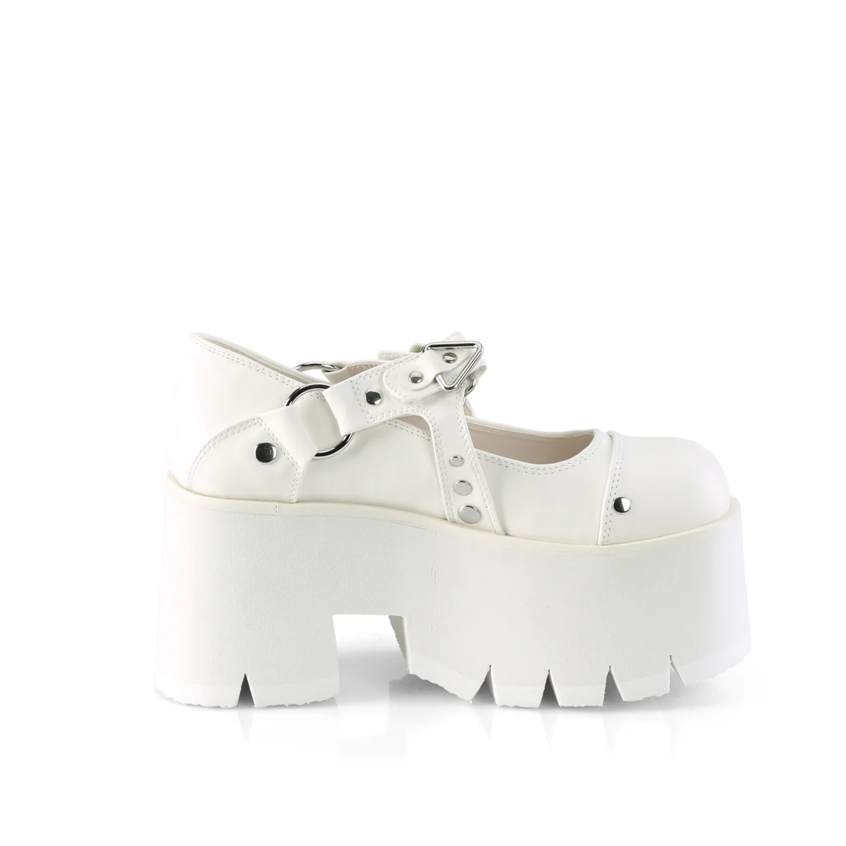 ASHES-33 White Vegan Leather - Image 5