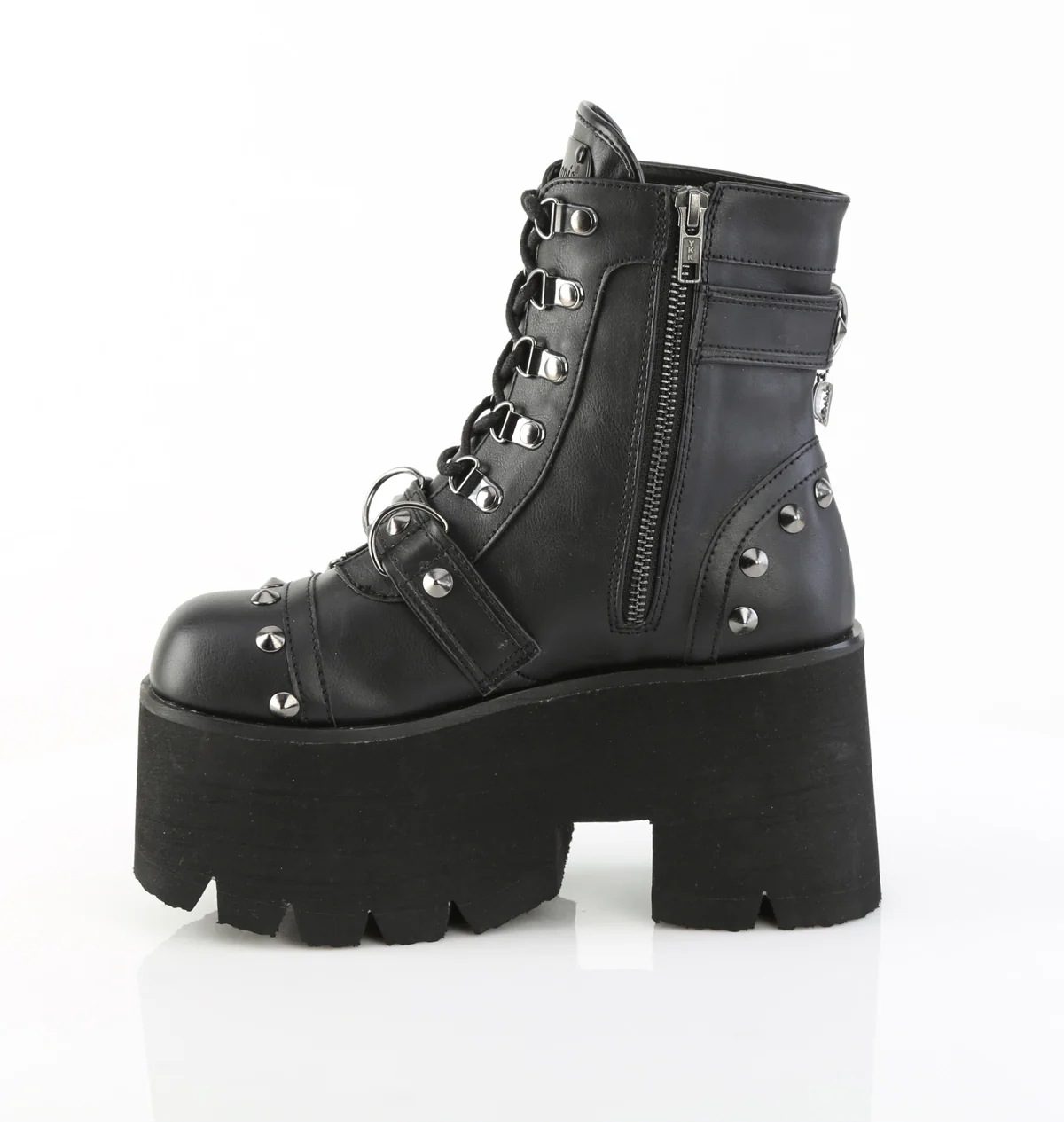 ASHES-52 Black Vegan Leather - Image 3