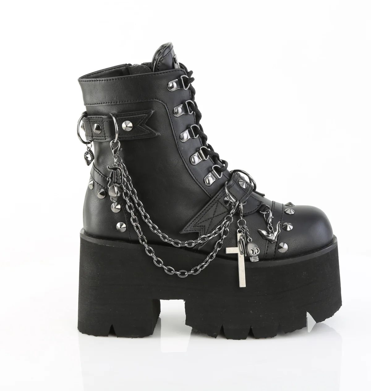 ASHES-52 Black Vegan Leather - Image 5