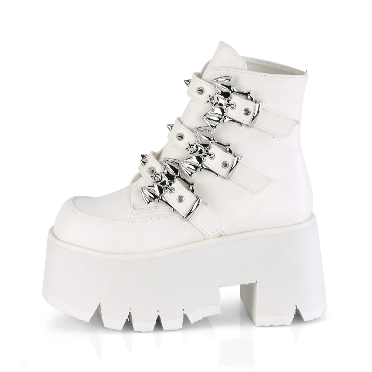 ASHES-55 White Vegan Leather - Image 3