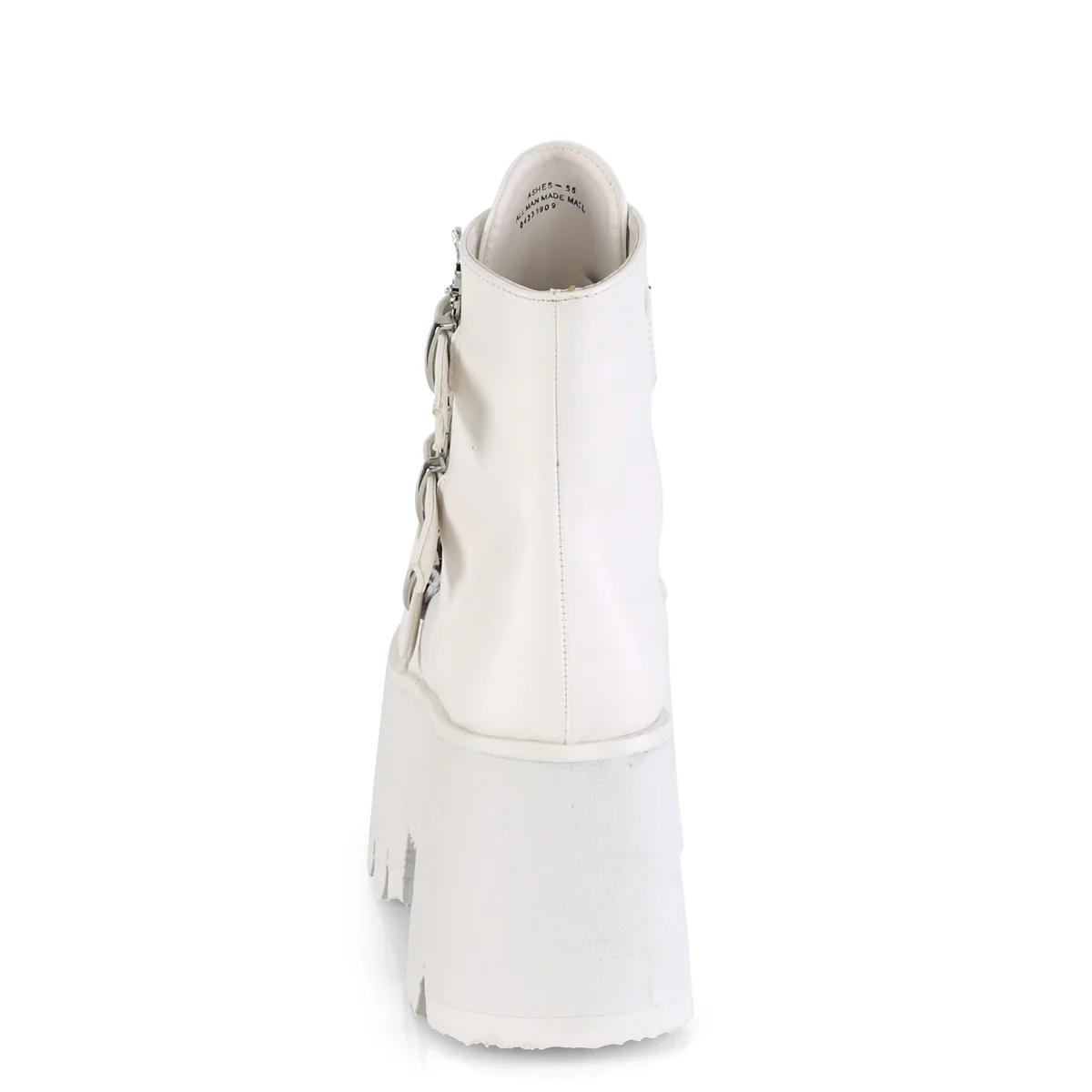 ASHES-55 White Vegan Leather - Image 4