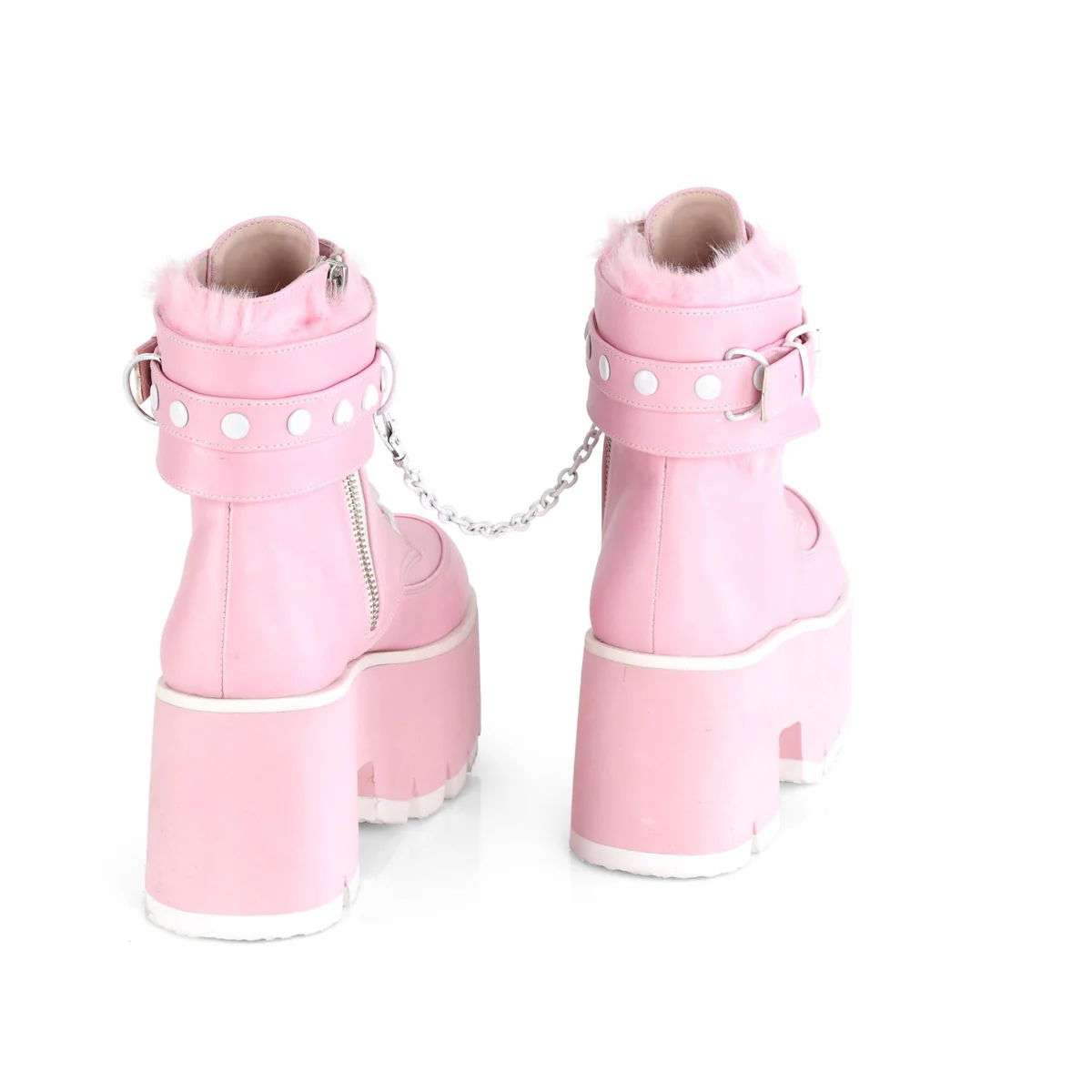 ASHES-57  Baby Pink Vegan Leather - Image 4