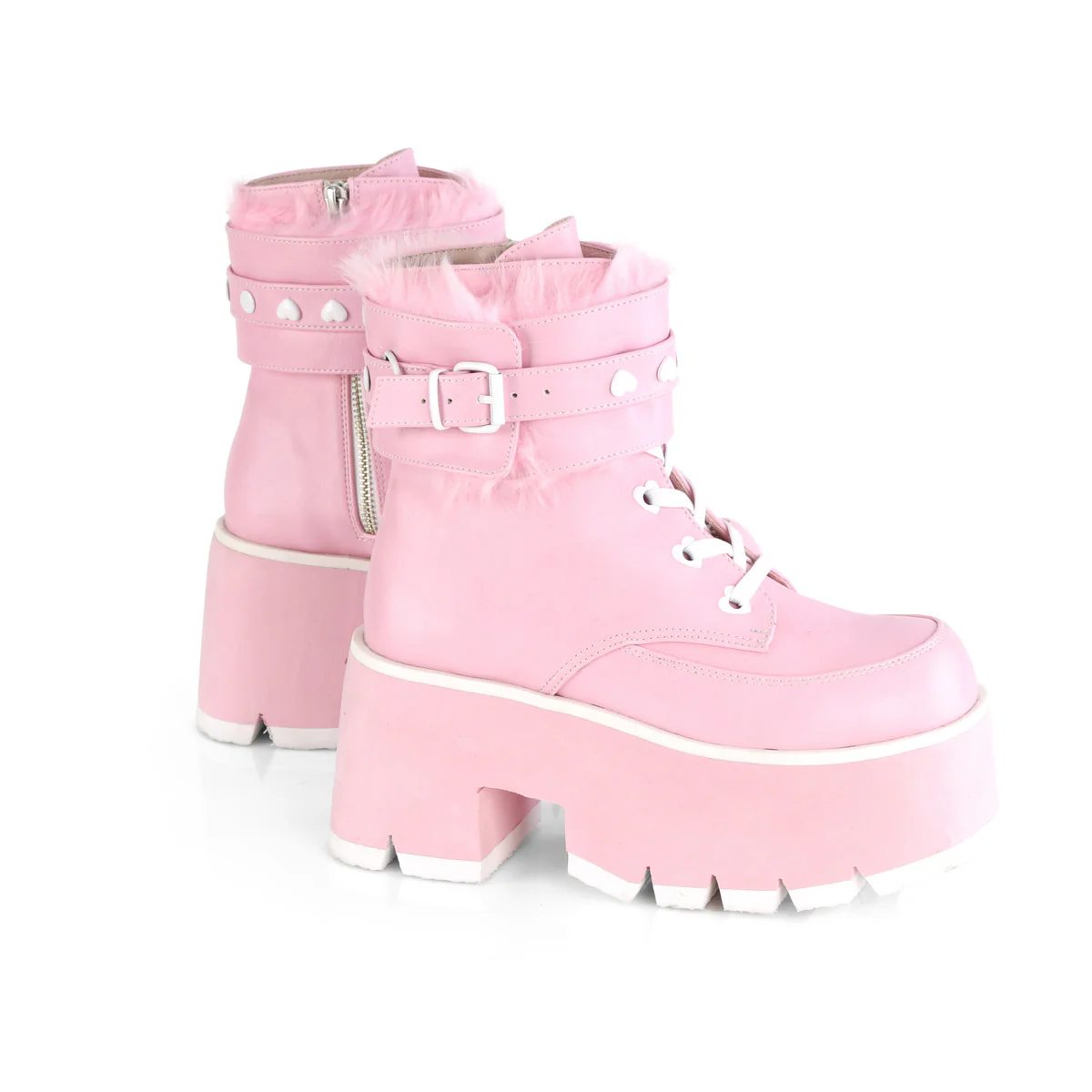 ASHES-57  Baby Pink Vegan Leather - Image 5