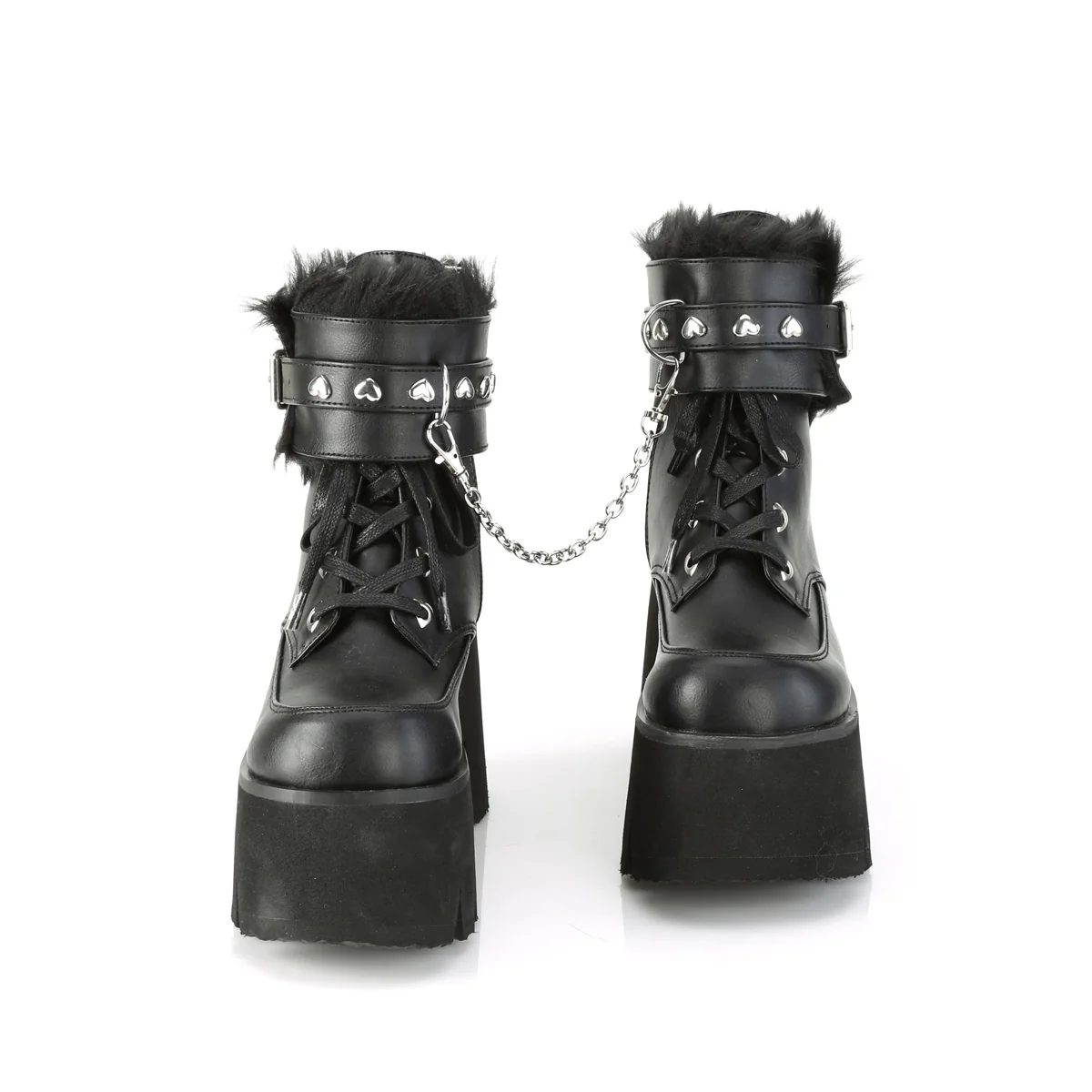 ASHES-57  Black Vegan Leather - Image 2