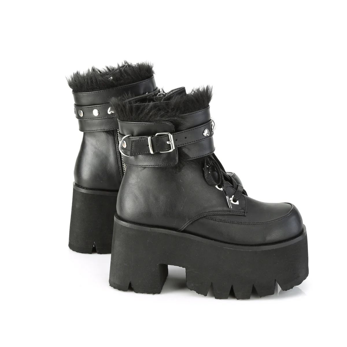 ASHES-57  Black Vegan Leather - Image 5