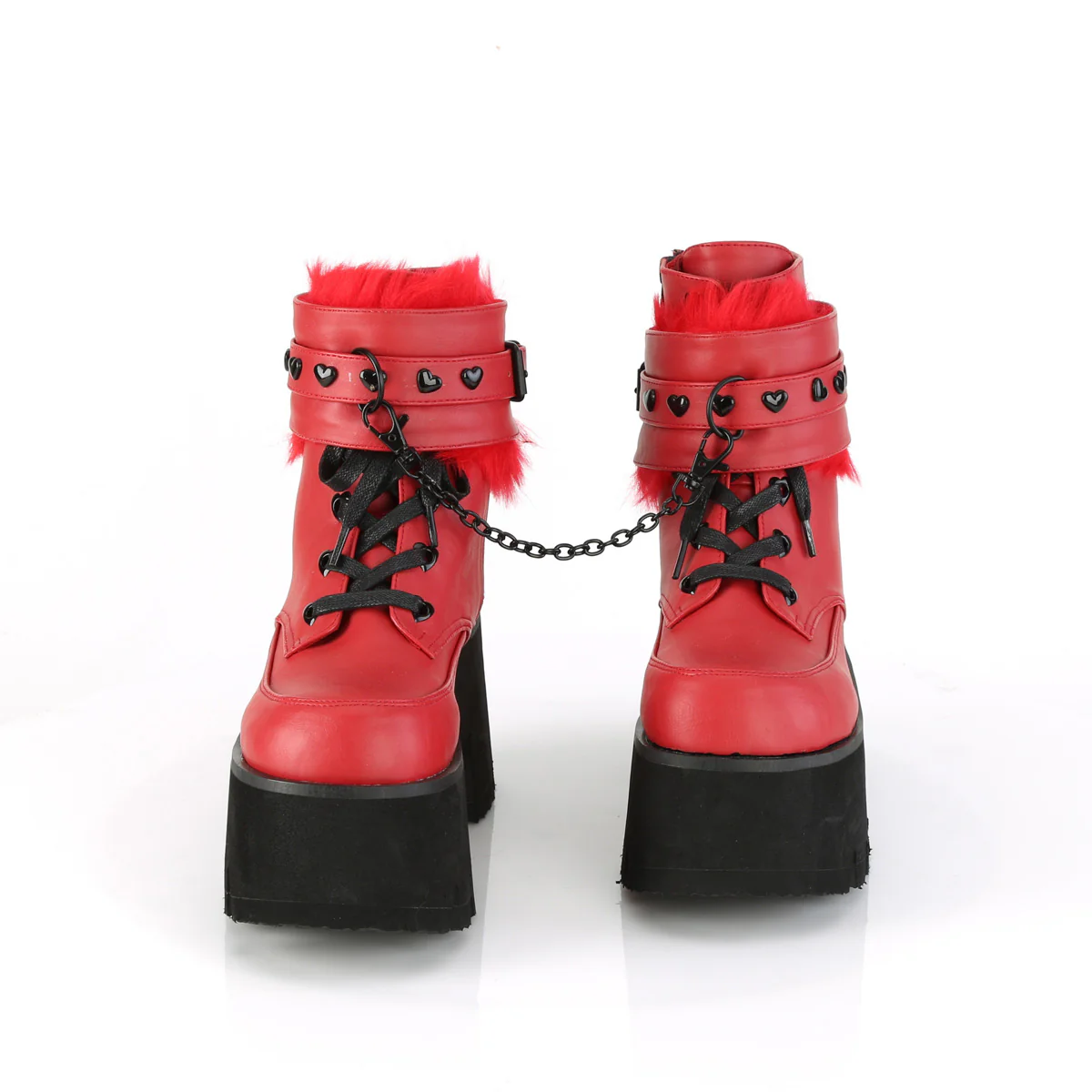 ASHES-57  Red Vegan Leather - Image 2