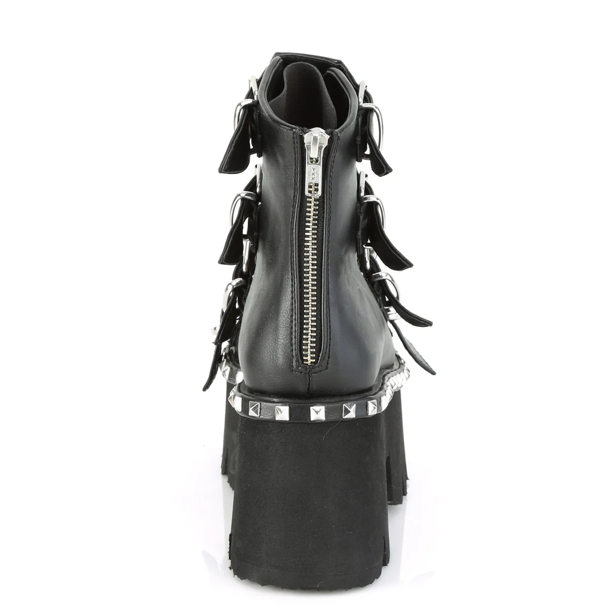 ASHES-70  Black Vegan Leather & Hologram - Image 4