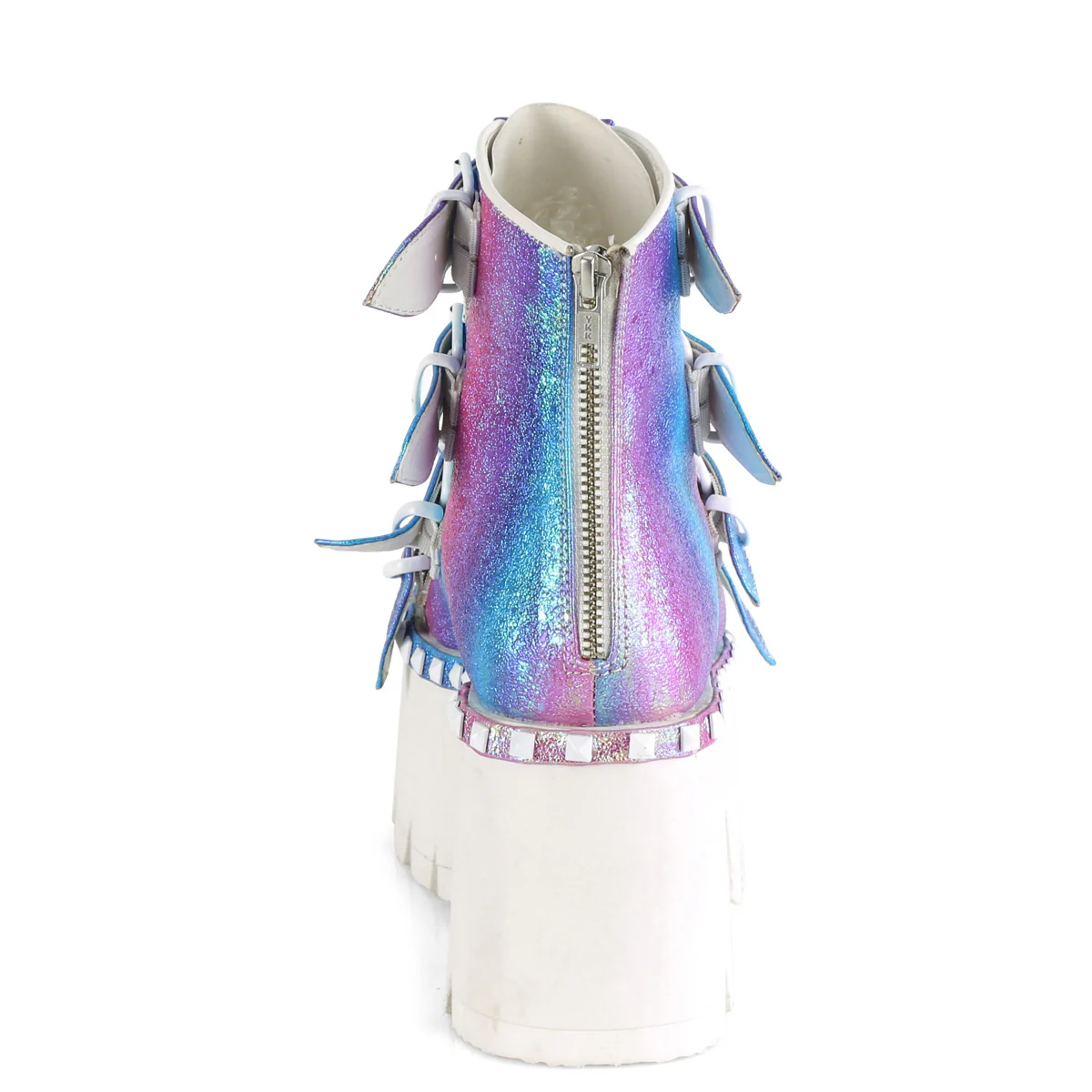 ASHES-70  Purple Multi Iridescent Vegan Leather - Image 4