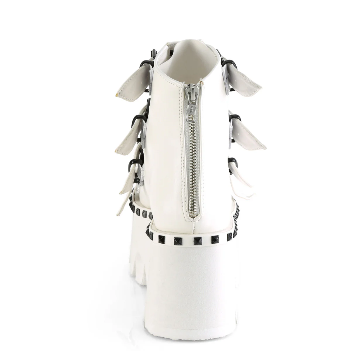 ASHES-70  White Vegan Leather - Image 4