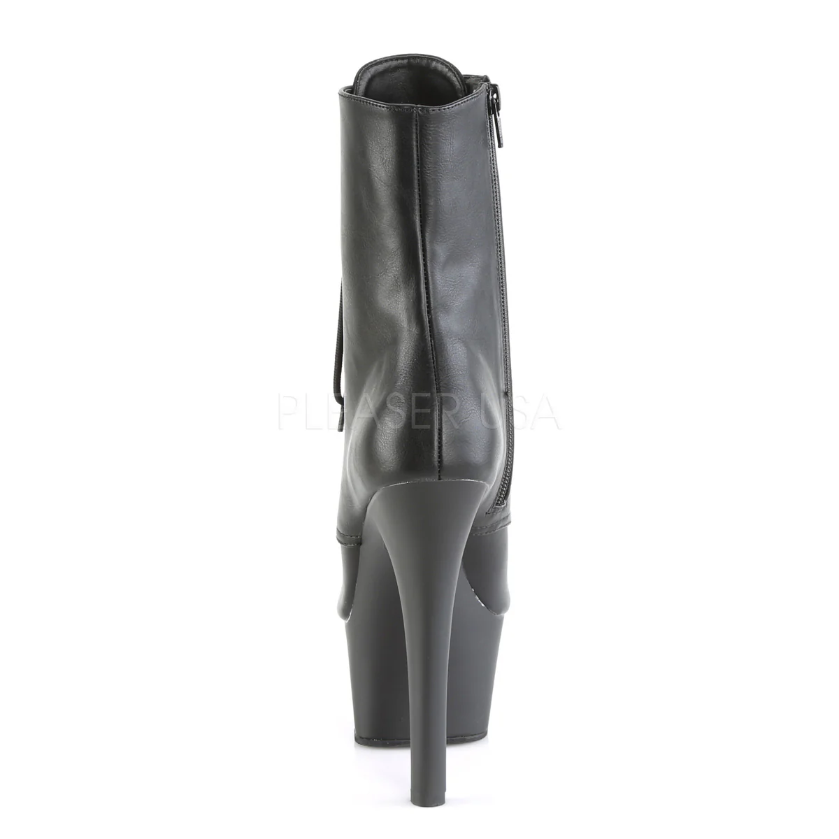 ASPIRE-1021  Black Faux Leather/Black Matte - Image 3