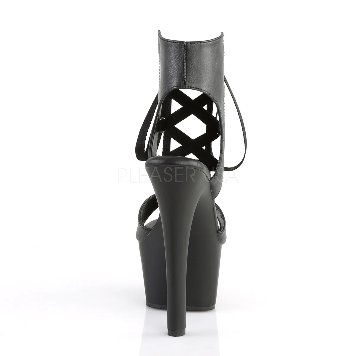 ASPIRE-600-14 Black Faux Leather/Black Matte - Image 4