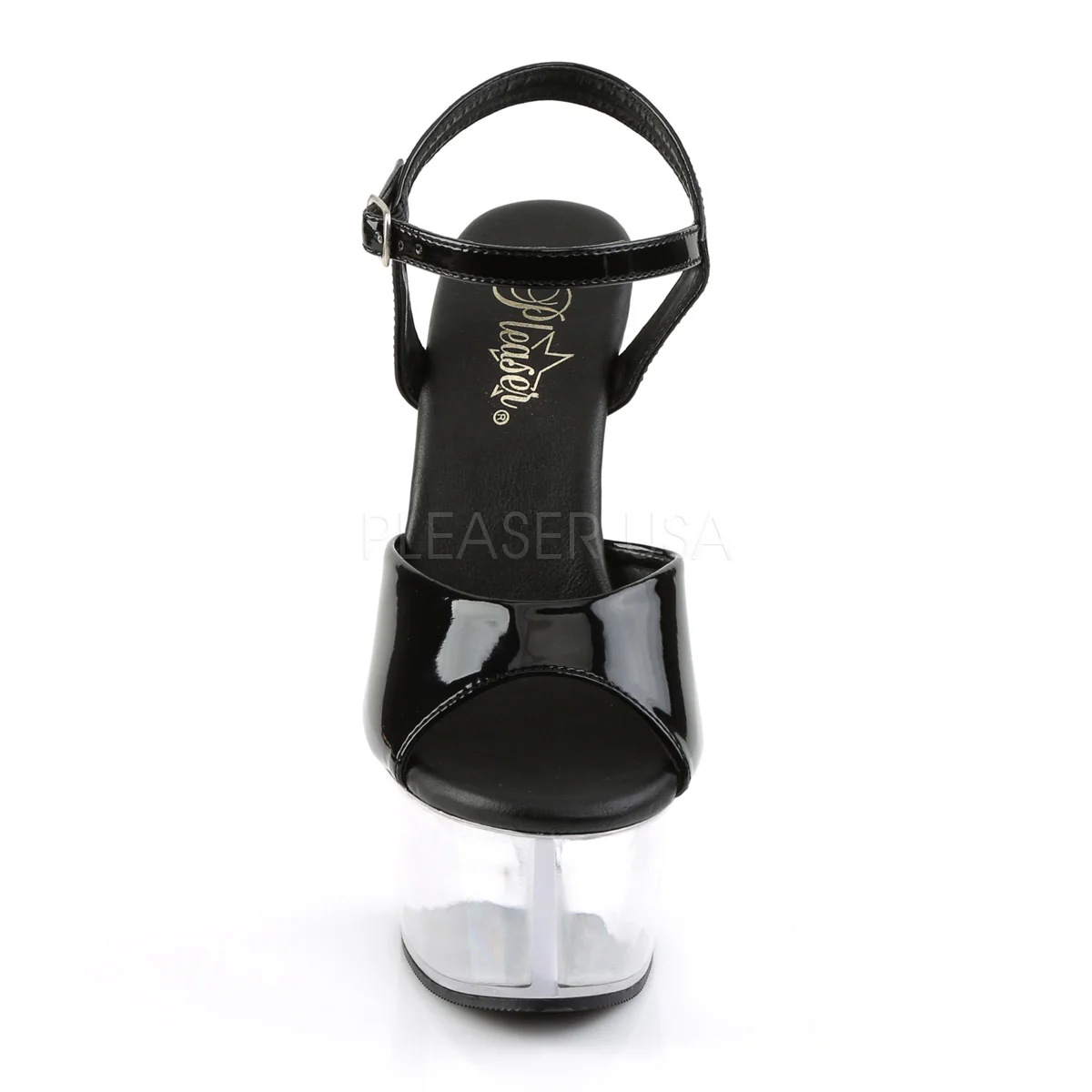 ASPIRE-609  Black Patent/Clear - Image 2