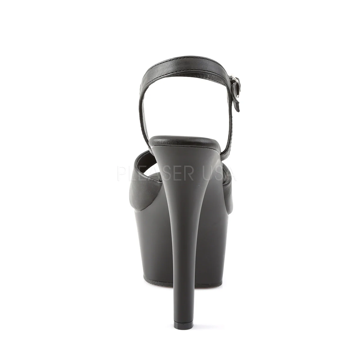 ASPIRE-609  Black Faux Leather/Black Matte - Image 4