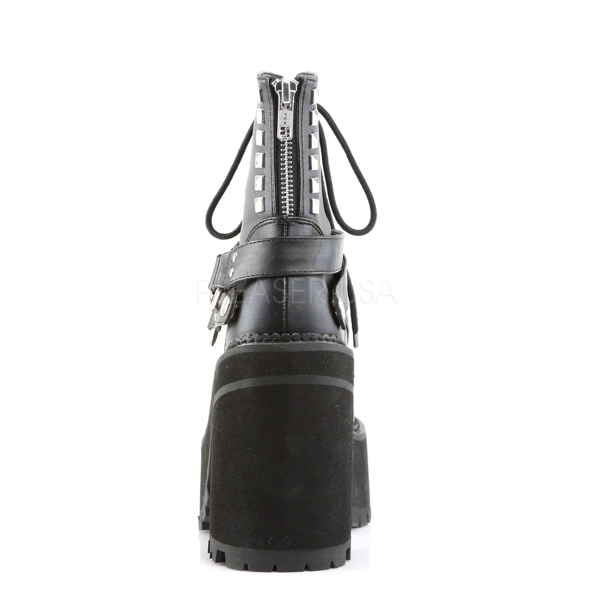 ASSAULT-101  Black Vegan Leather - Image 4