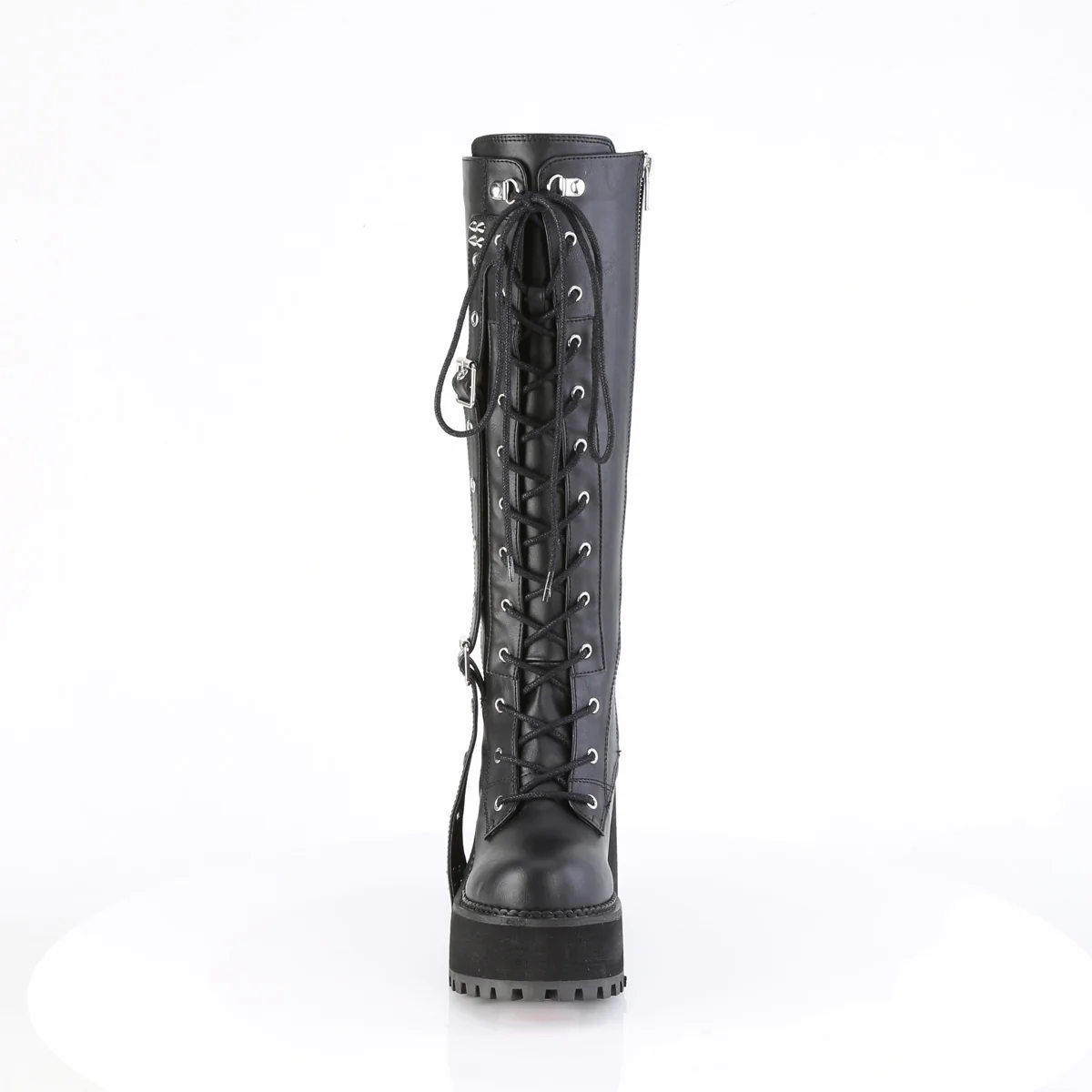 ASSAULT-218 Black Vegan Leather - Image 2