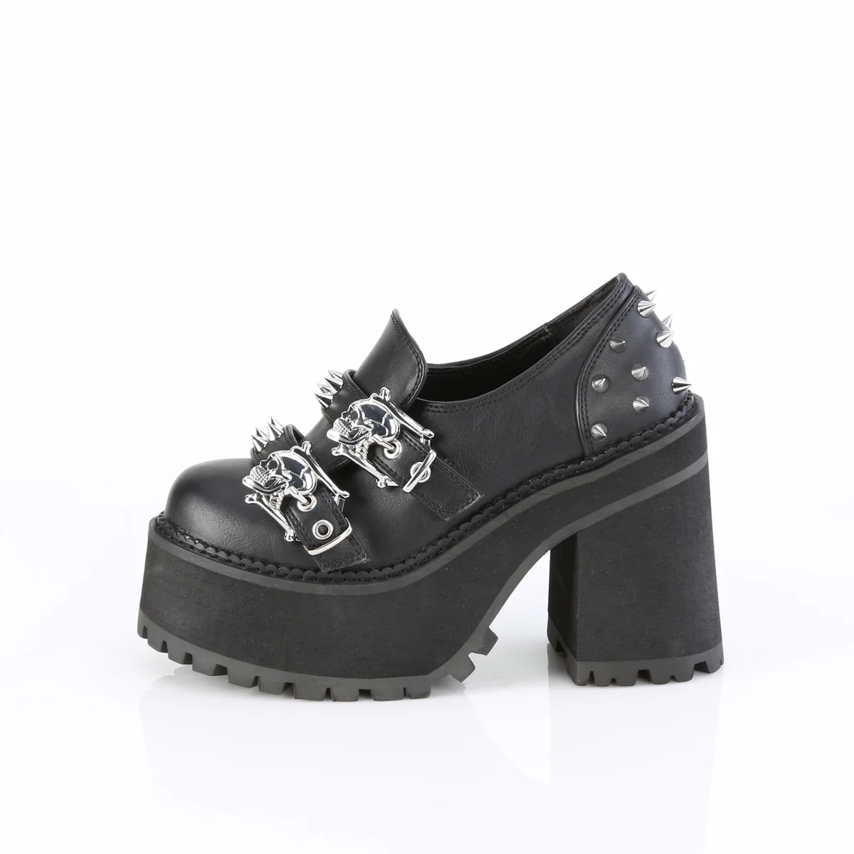ASSAULT-38  Black Vegan Leather - Image 3