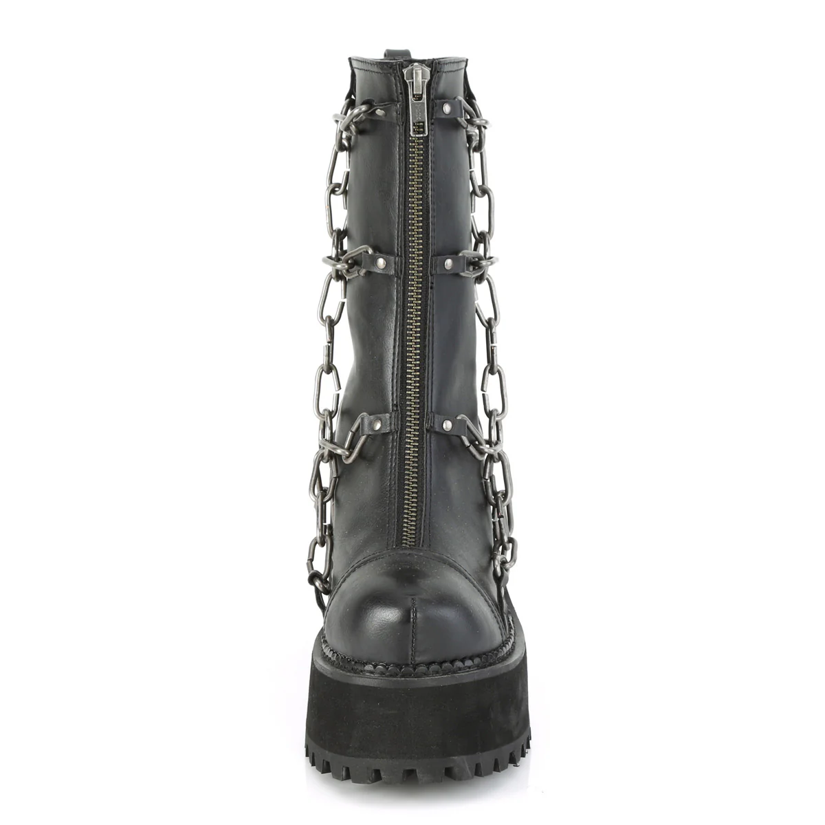 ASSAULT-66  Black Vegan Leather - Image 2