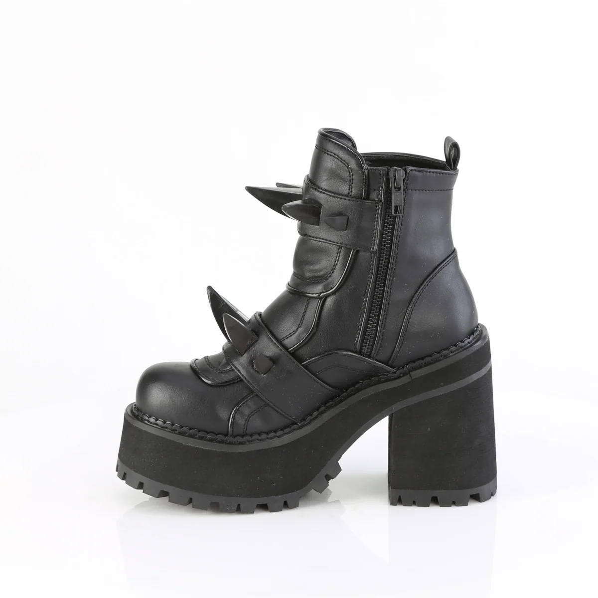 ASSAULT-72  Black Vegan Leather - Image 3