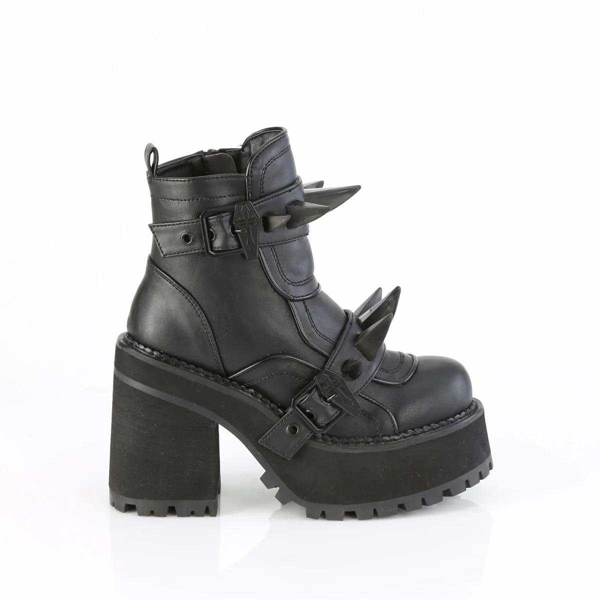 ASSAULT-72  Black Vegan Leather - Image 5