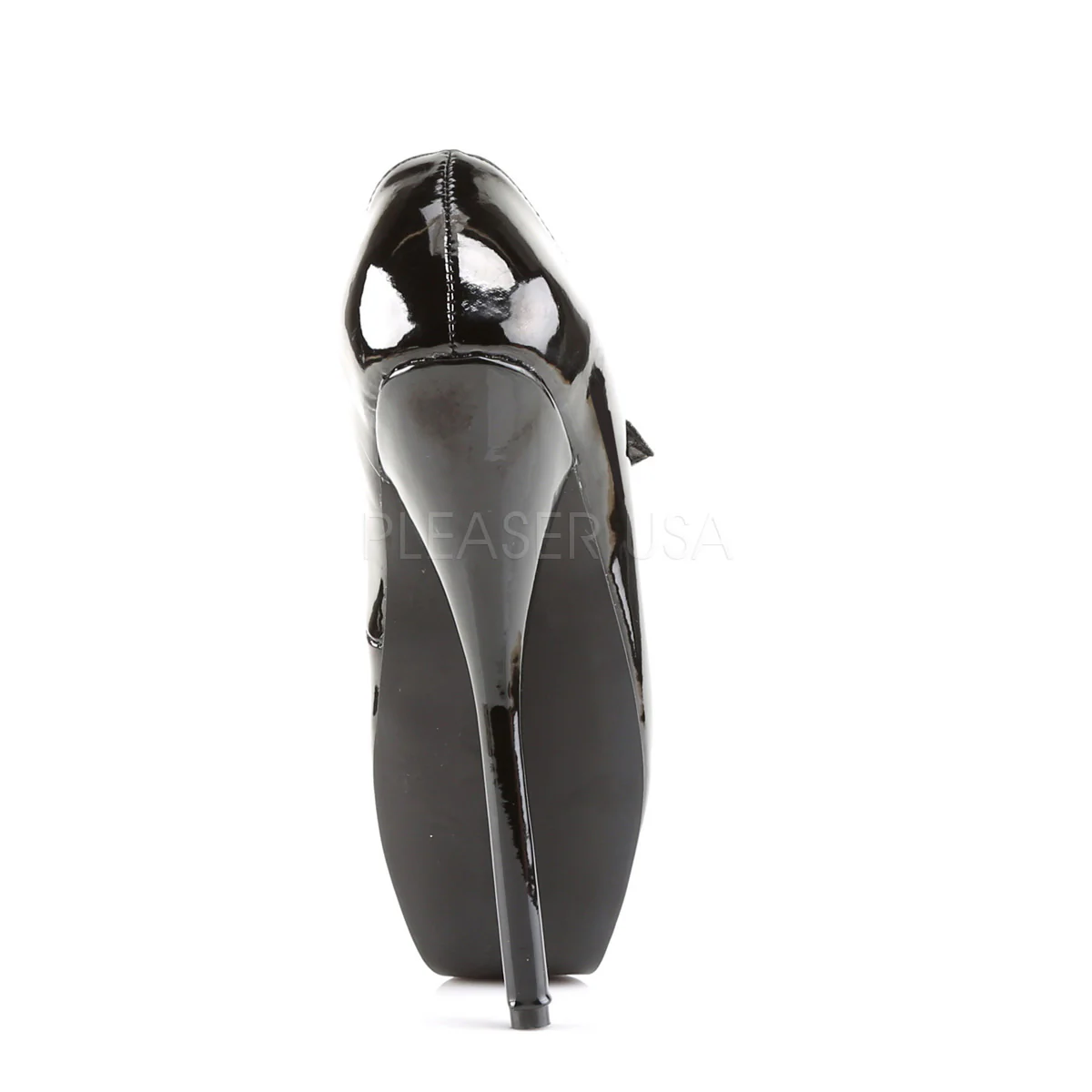 BALLET-08  Black Patent - Image 4