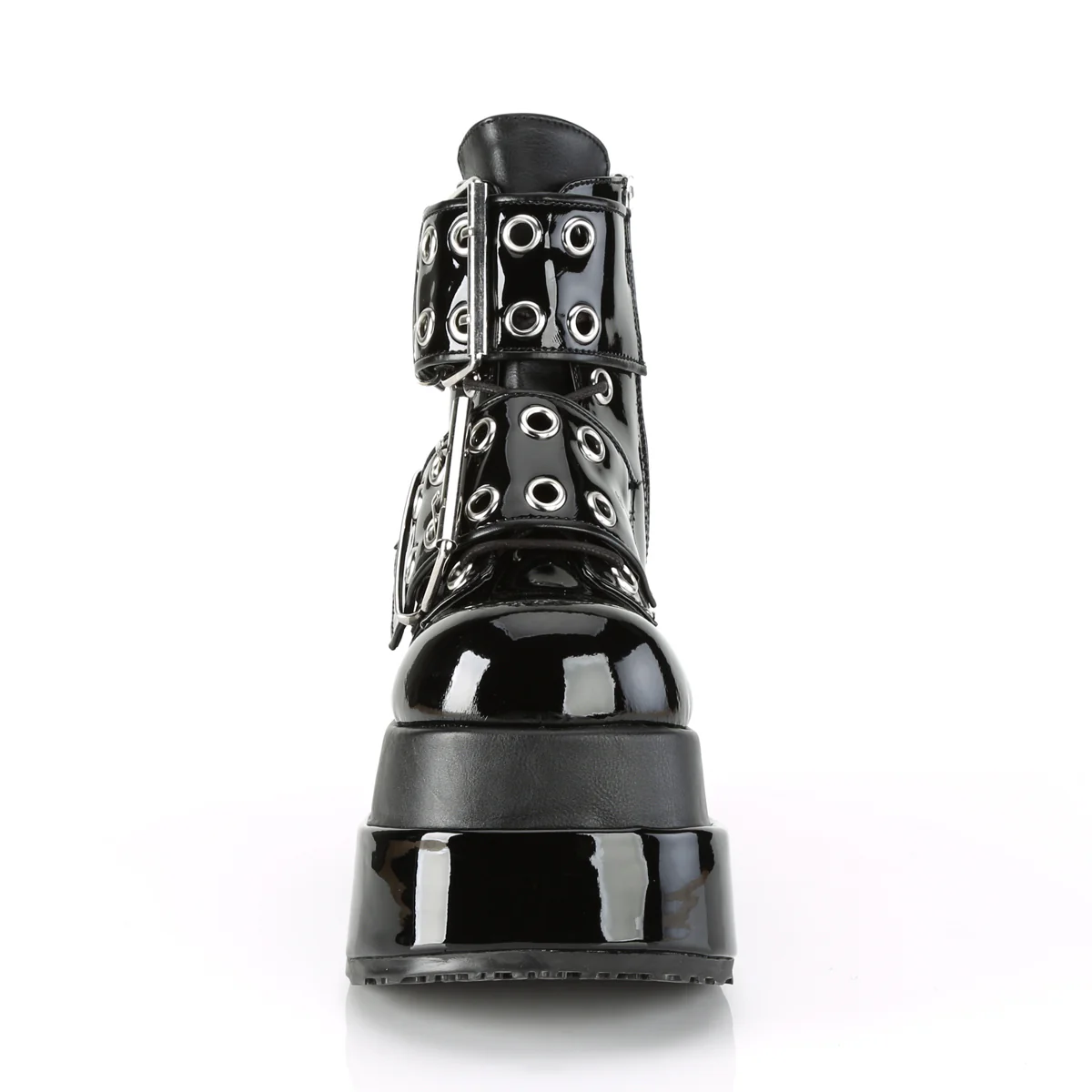 BEAR-104  Black Patent-Vegan Leather - Image 2
