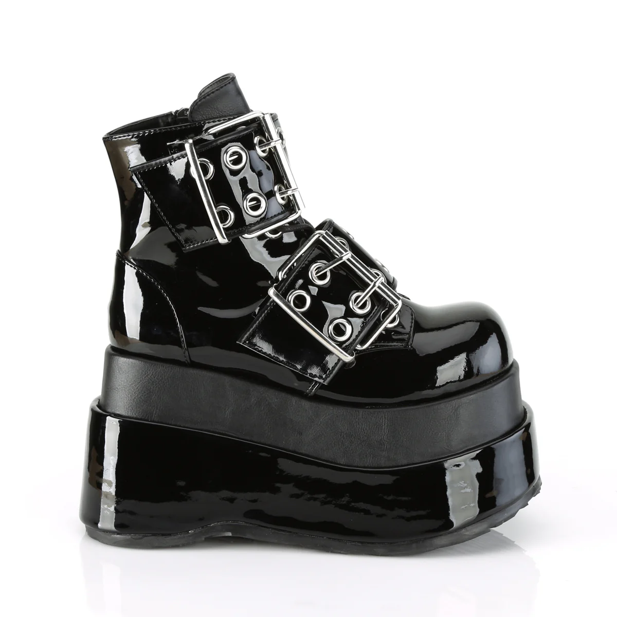 BEAR-104  Black Patent-Vegan Leather - Image 5