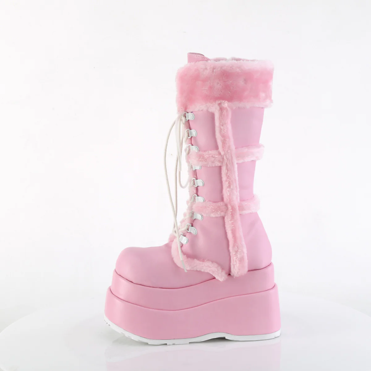 BEAR-202  Baby Pink Vegan Leather - Image 3