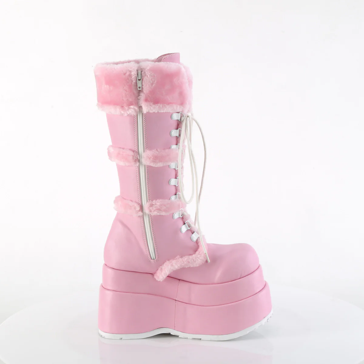 BEAR-202  Baby Pink Vegan Leather - Image 5
