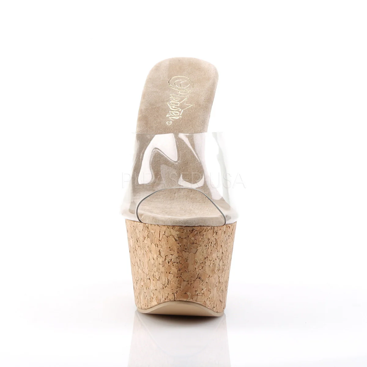 BEAU-601  Clear-Tan/Cork - Image 2