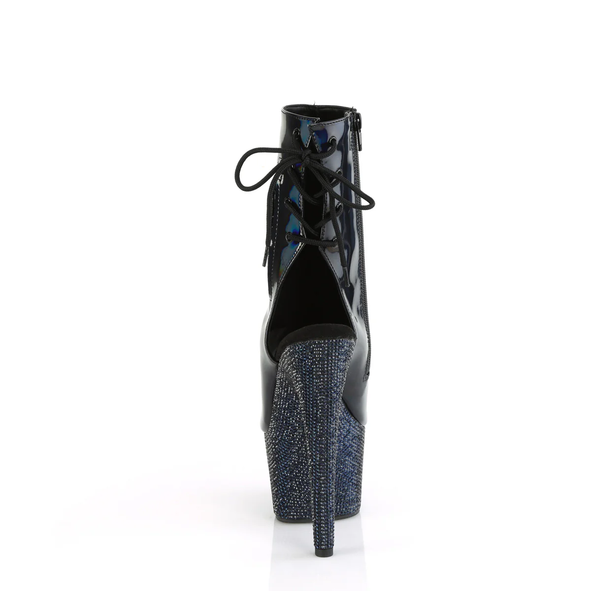 BEJEWELED-1018DM-7  Black Holo Patent/Midnight Black RS - Image 4