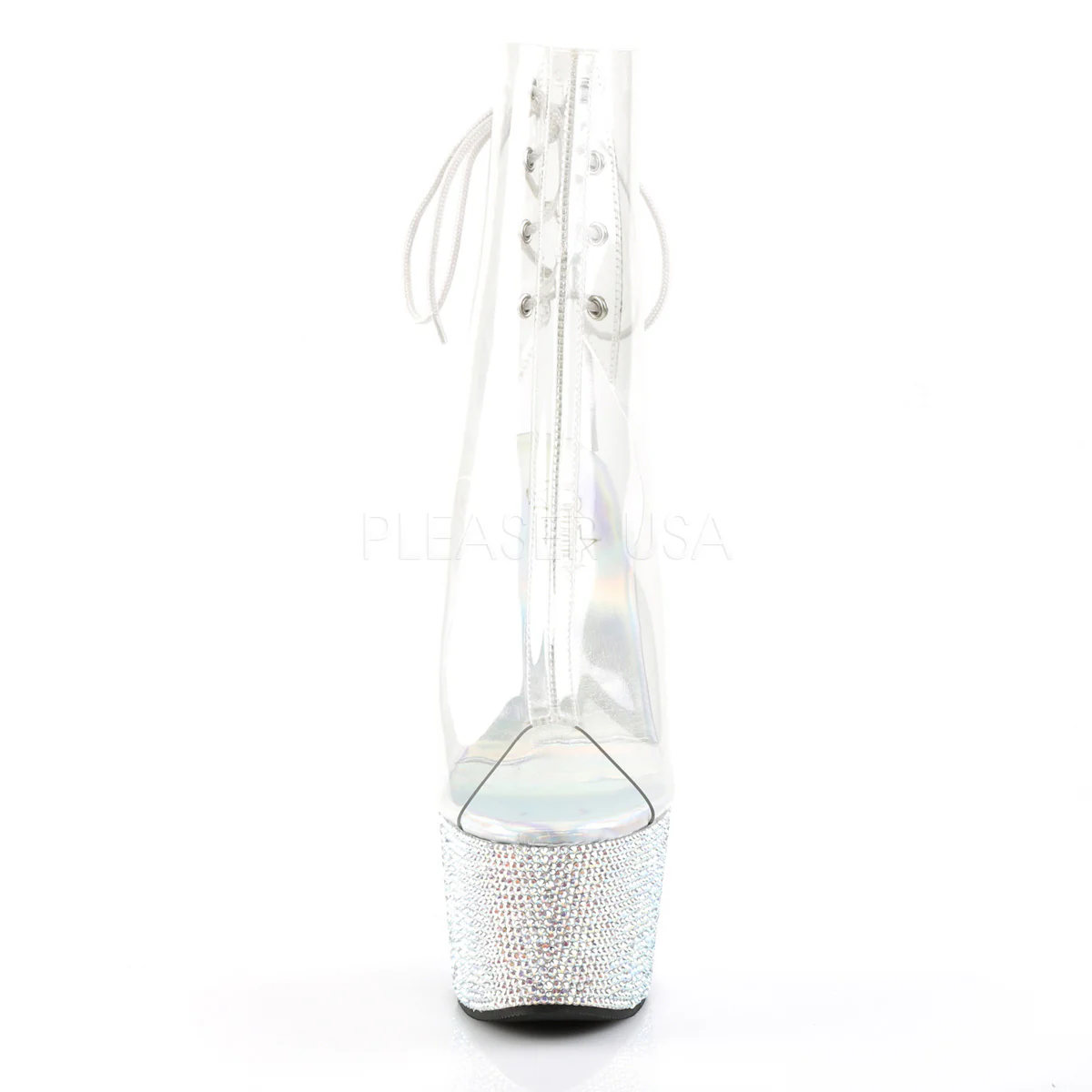 BEJEWELED-1018DM-7  Clear/Silver Multi RS - Image 2