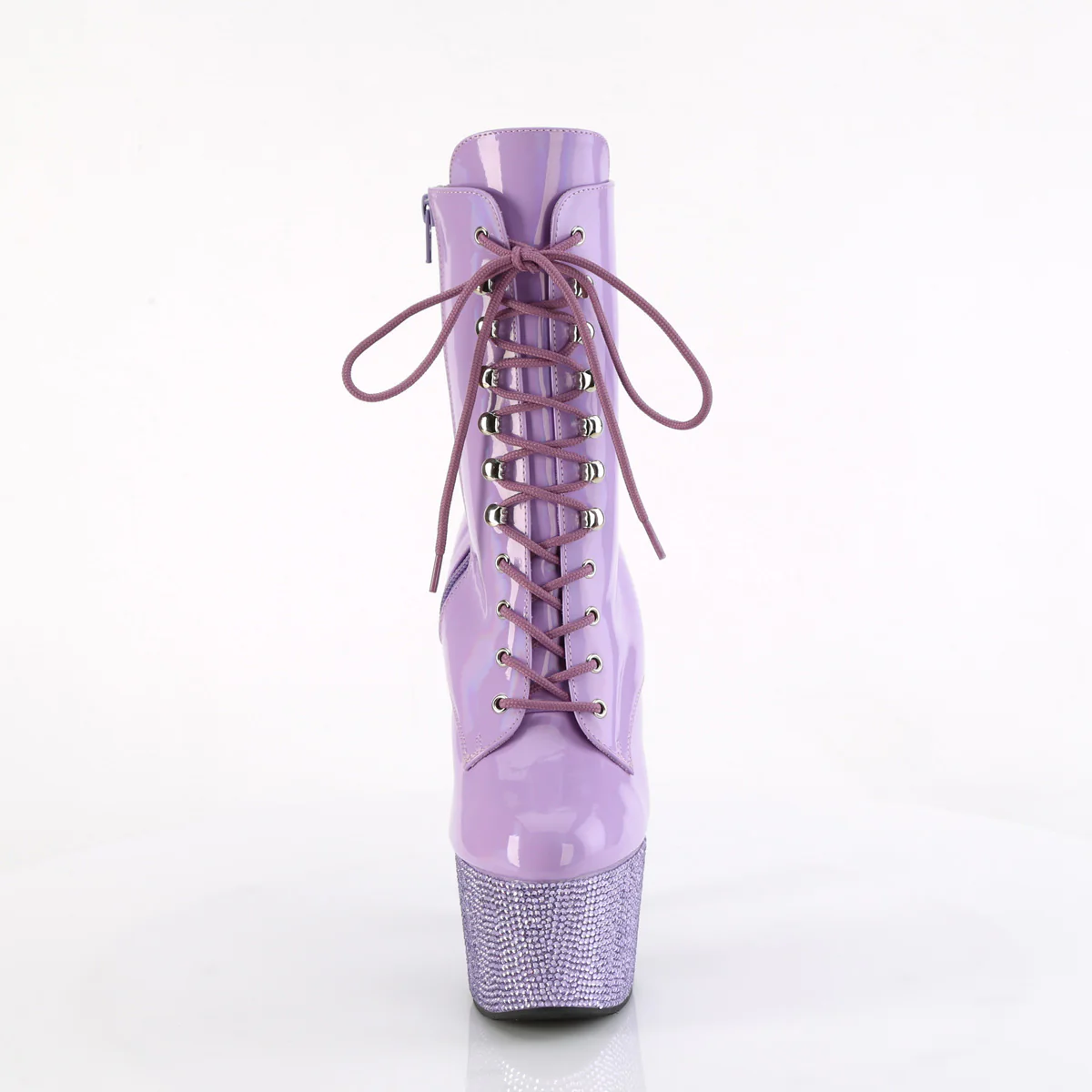BEJEWELED-1020-7  Lavender Holo Patent/Lavender RS - Image 2