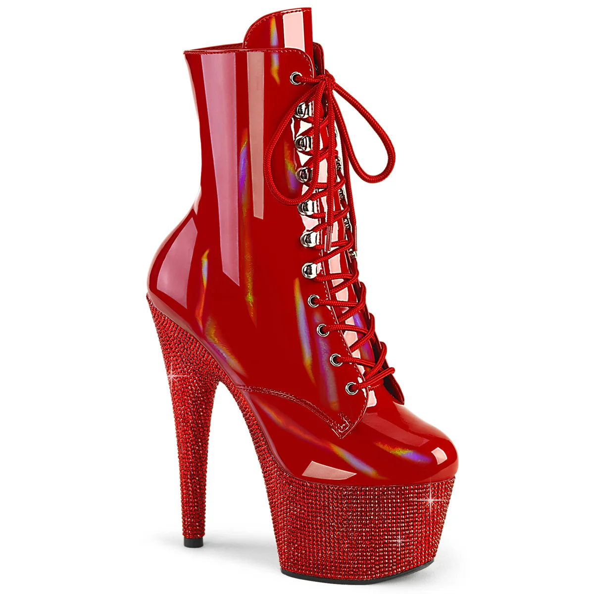 BEJEWELED-1020-7 Red Holo Patent/Red RS