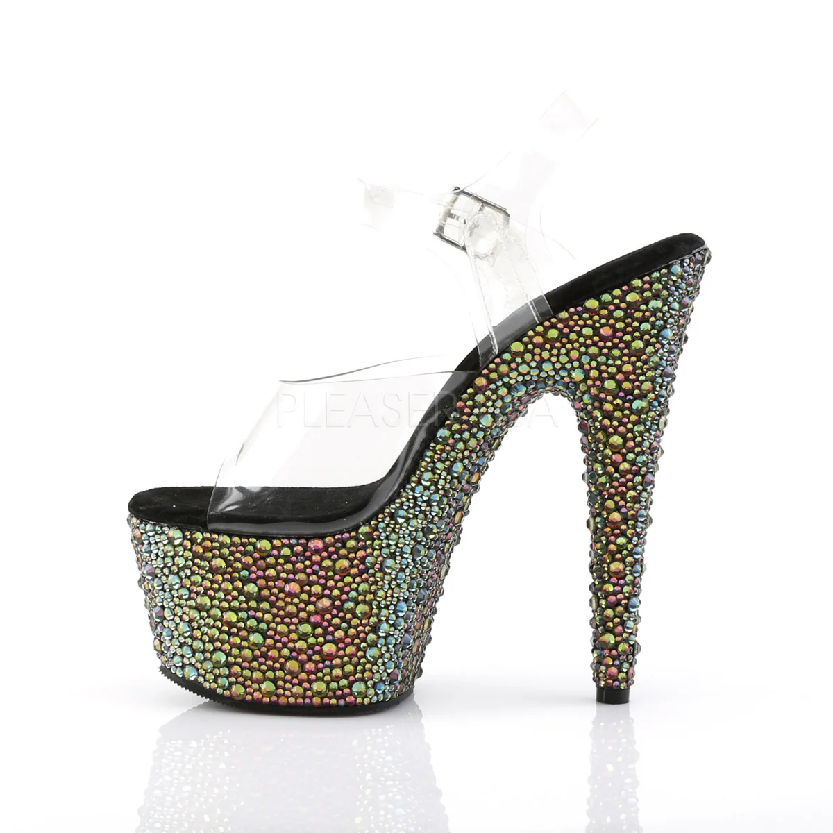 BEJEWELED-708MS  Clear/Green Multi RS - Image 3