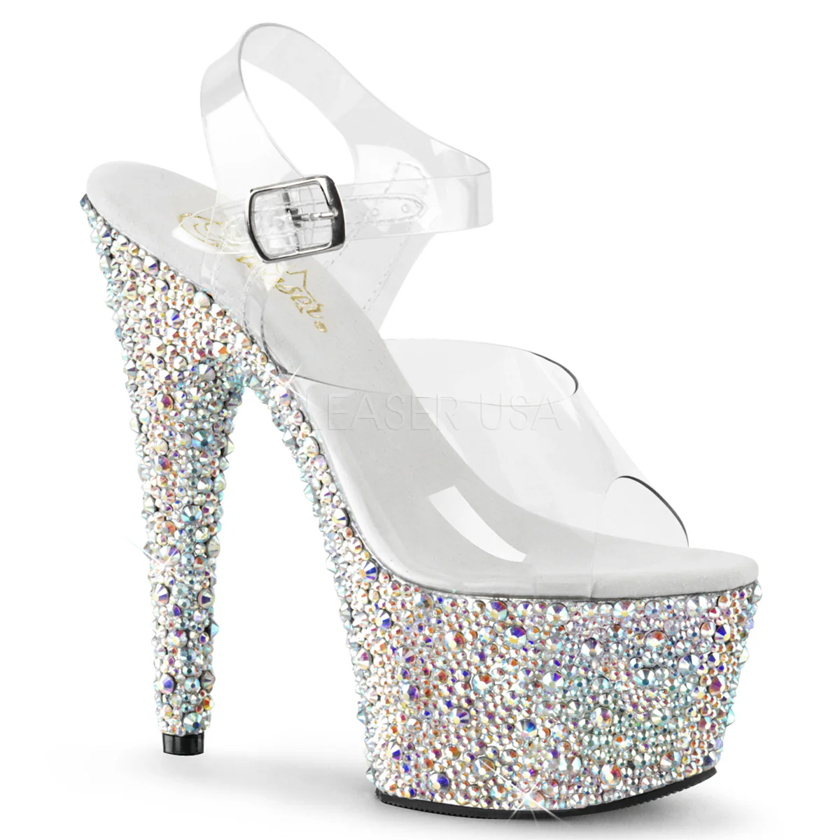 BEJEWELED-708MS Clear/Silver Multi RS