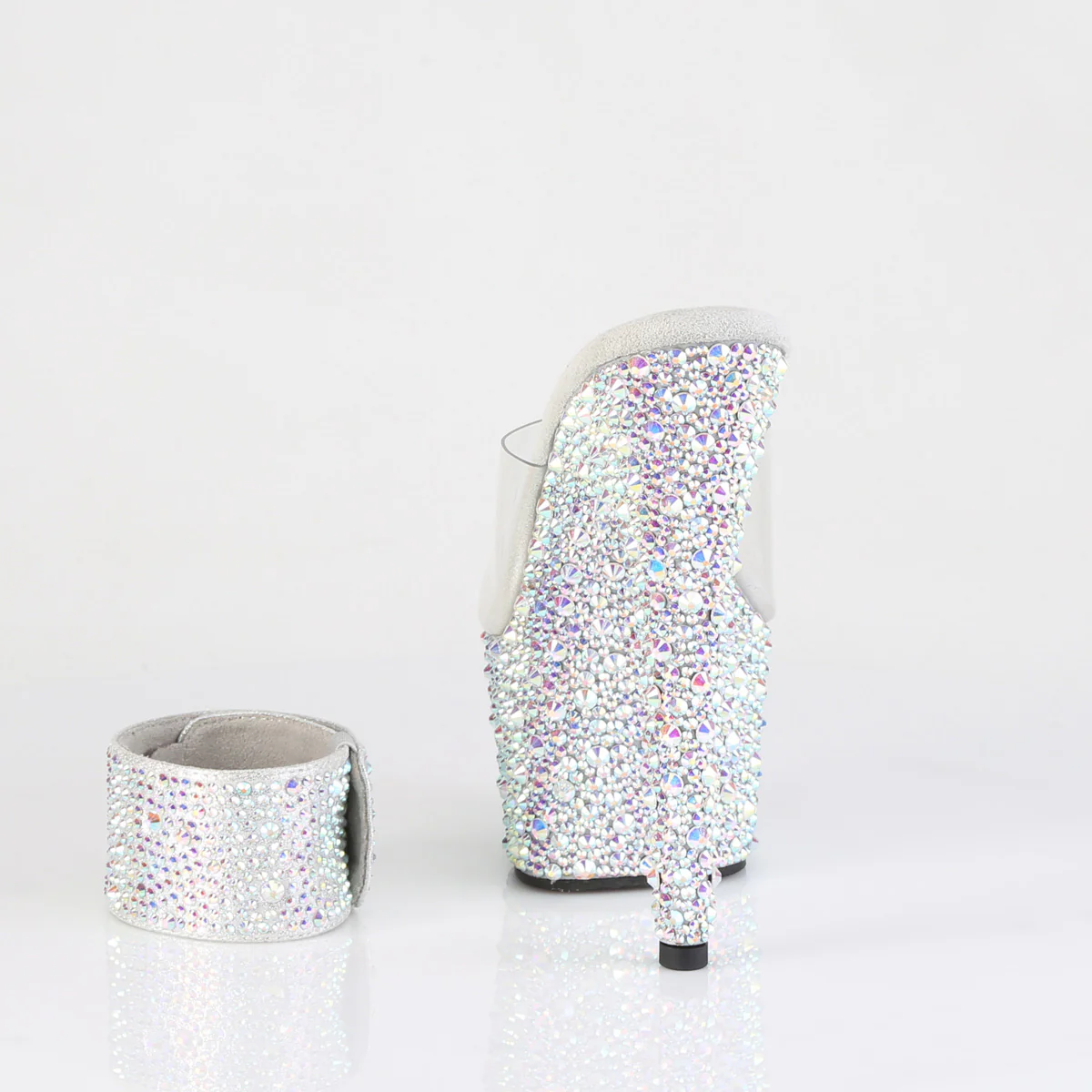 BEJEWELED-712MS  Clear/Silver AB RS - Image 4