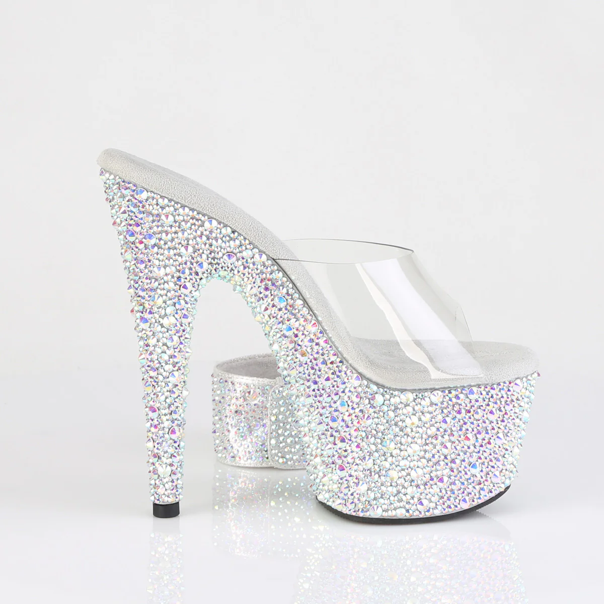 BEJEWELED-712MS  Clear/Silver AB RS - Image 5